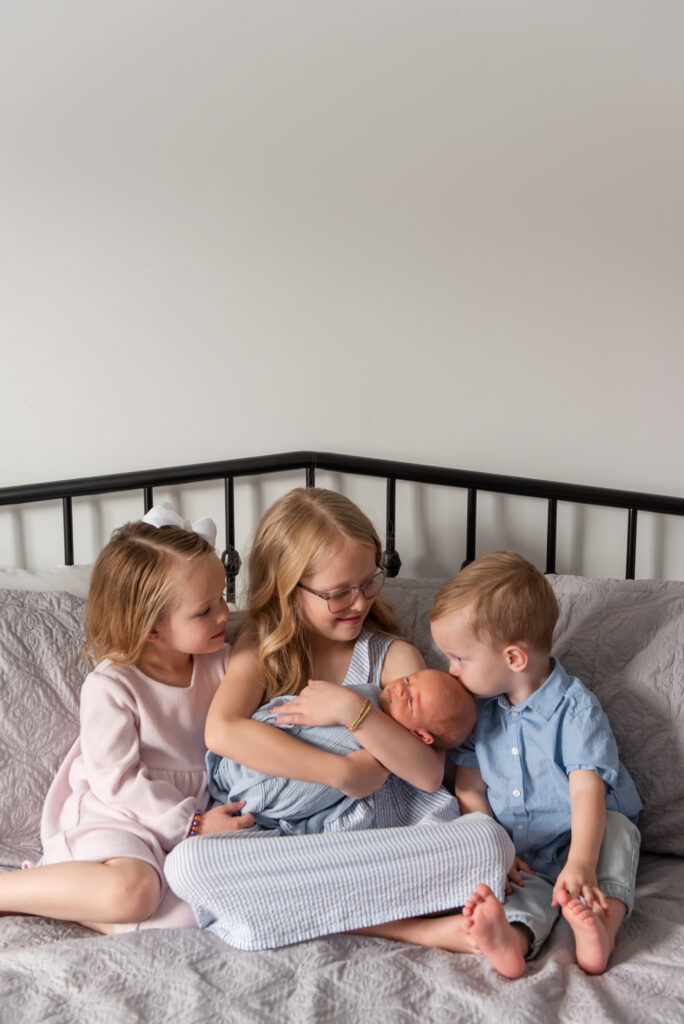 Newborn photographer St. George Utah including family portraits