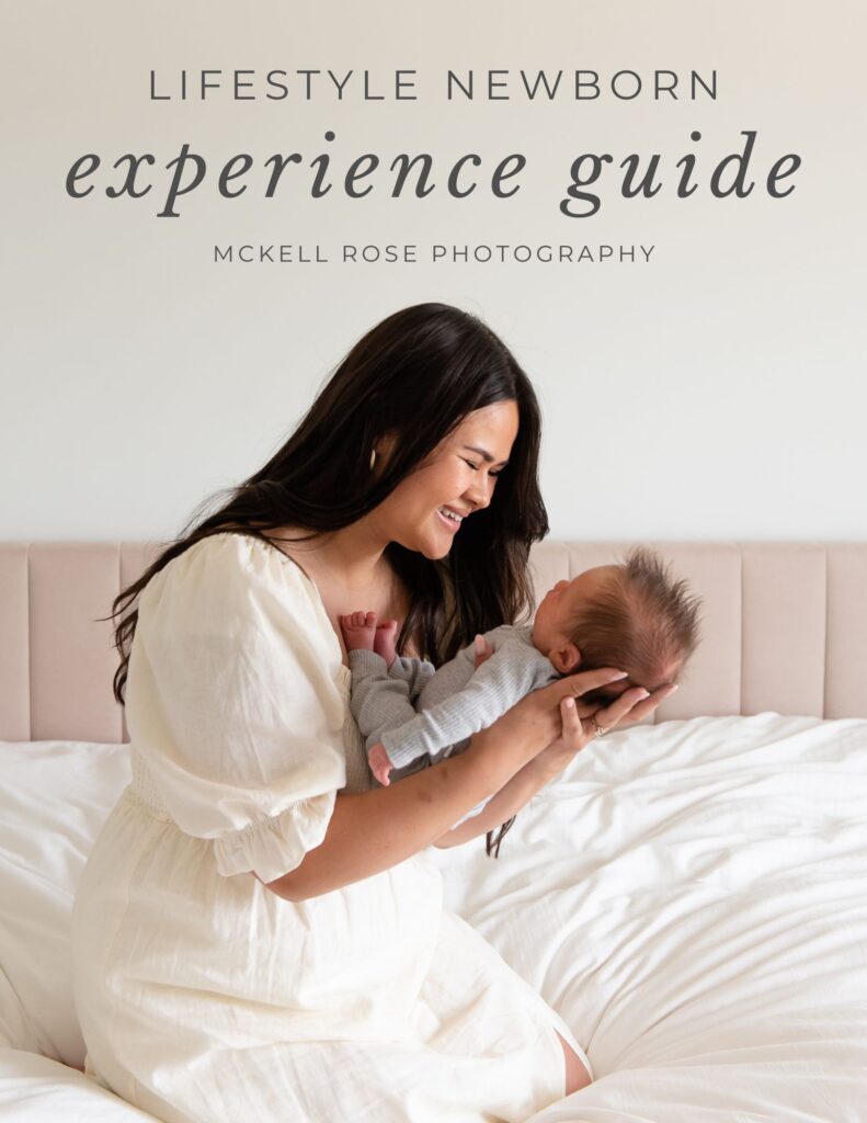 Lifestyle newborn session preparation tips for families in St. George