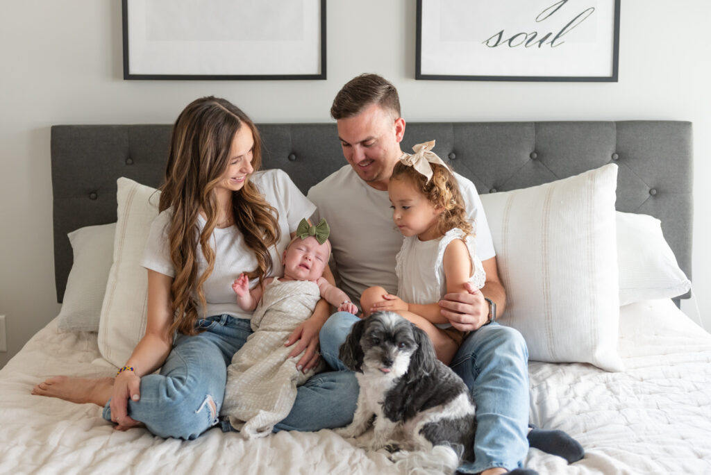 Newborn photographer St. George Utah including family portraits