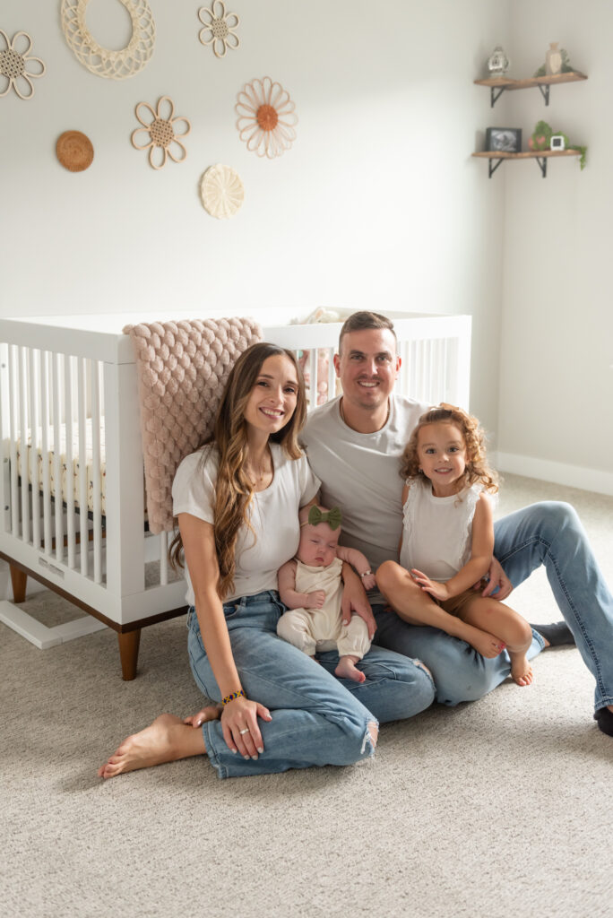 In-home lifestyle newborn photography in St. George, Utah