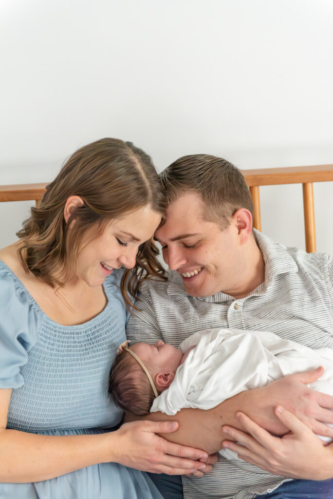 Studio lifestyle newborn photography in St. George, Utah