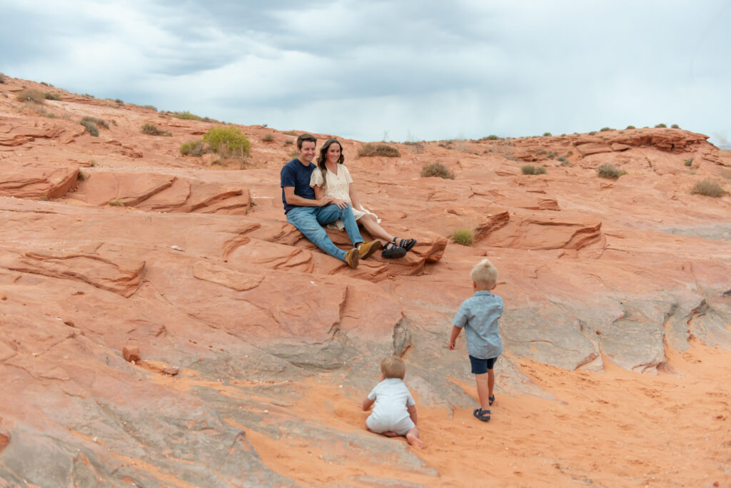 Stress free family photos in Hurricane, Utah