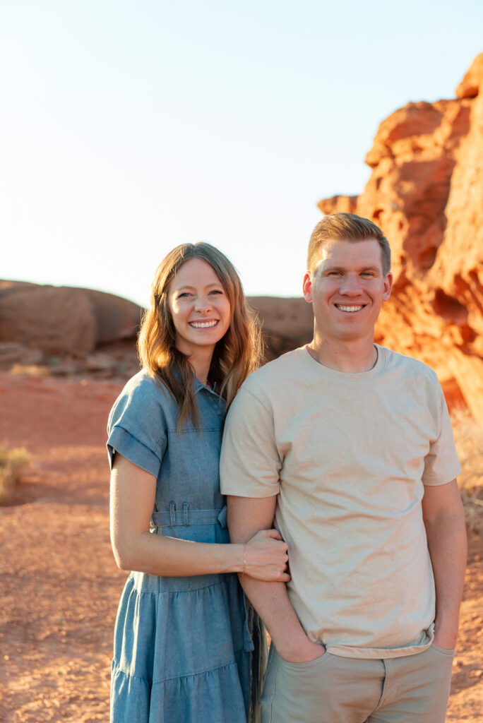 Couple photos pioneer park st george utah